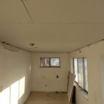 BEFORE WITH DRYWALL INSTALLATION